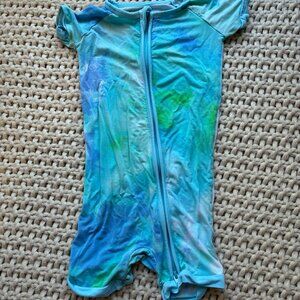 Little Sleepies Shortie Zippie 12-18 mo